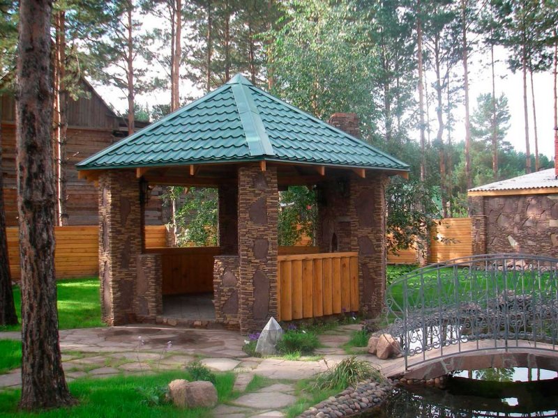 Крыша для беседки
