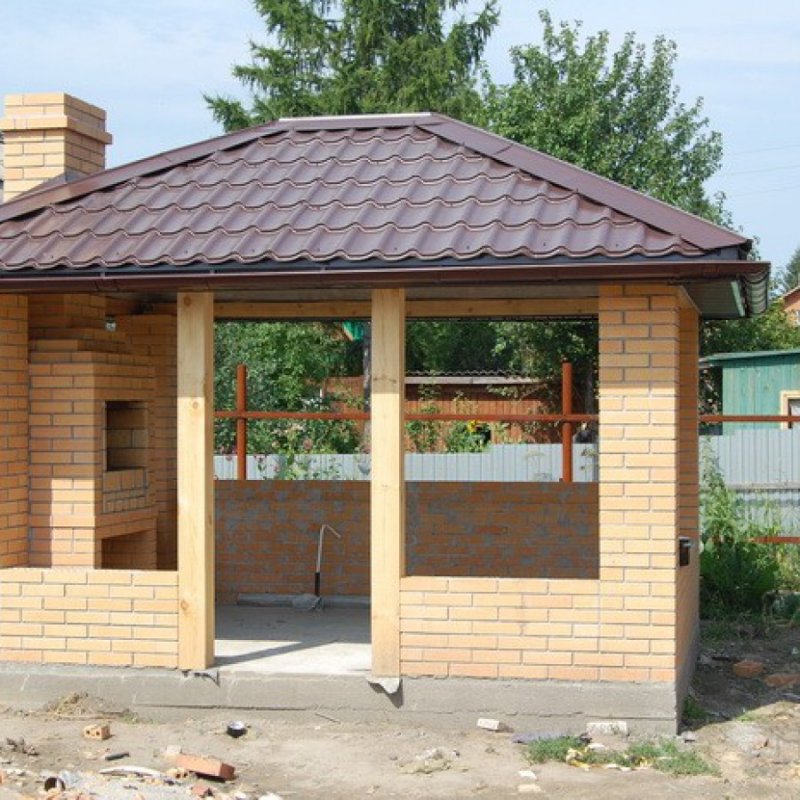 Деревянные решетки для беседки