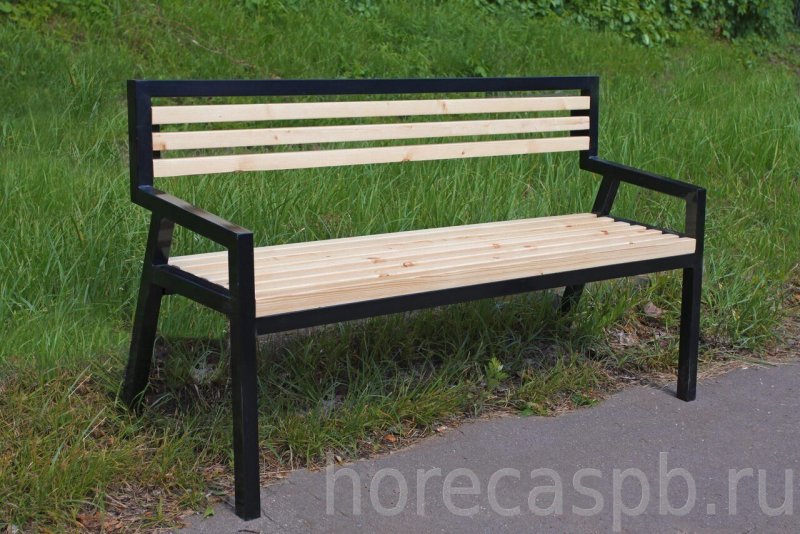 Скамейка со спинкой Модерн 1,5 м