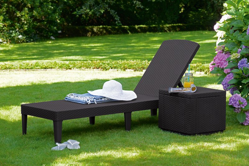 Шезлонг "Jaipur Sun Lounger" Allibert