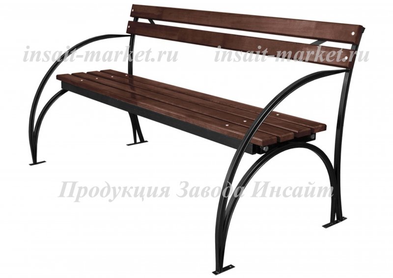 Скамейка "лоза" 1.5м Инсайт