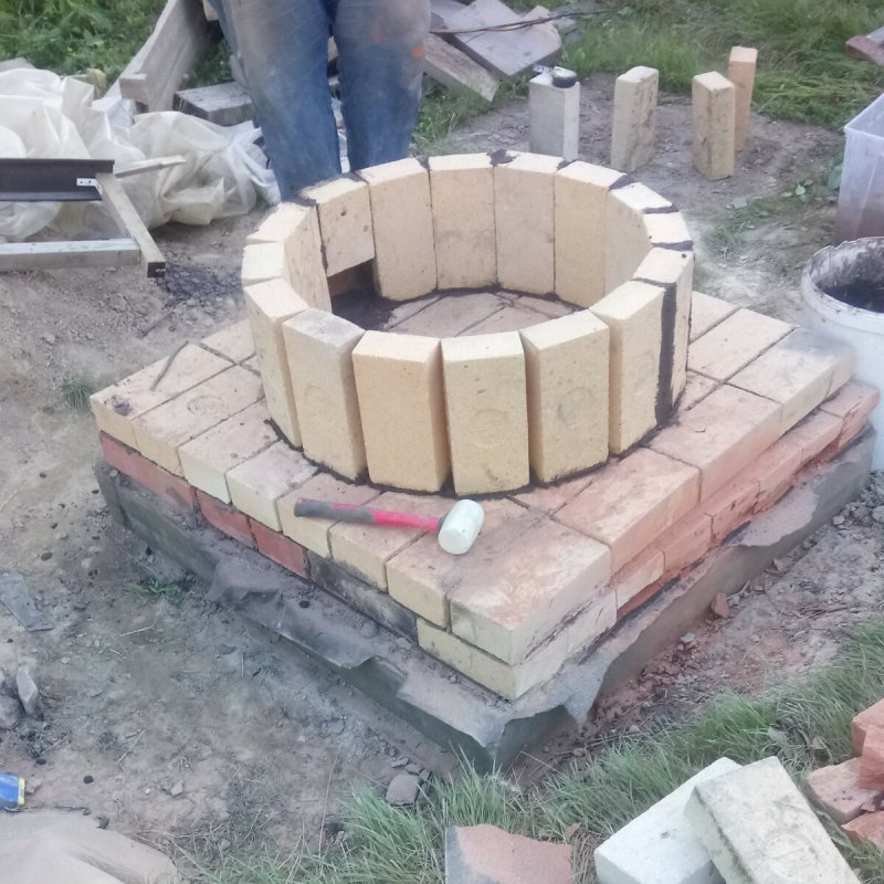 Тандыр из кирпича своими