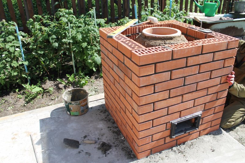Тандыр стационарный кирпичный