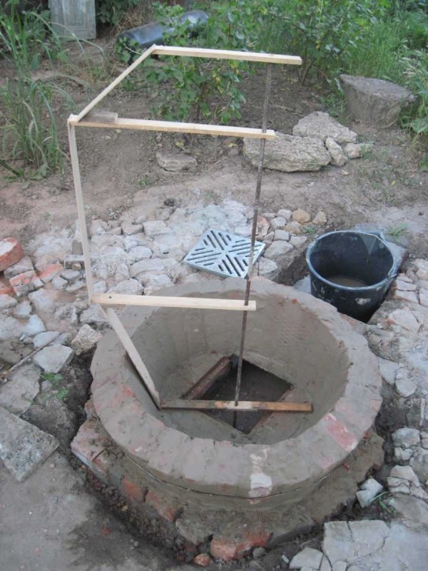 Сибирский тандыр из кирпича