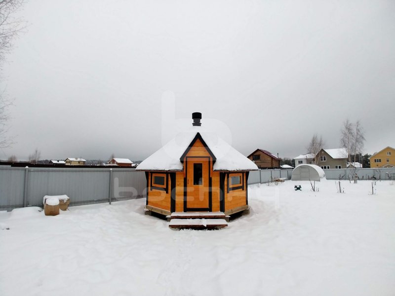 Финский гриль домик