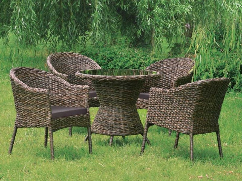 Комплект плетеной мебели RT-a92 Brown 4pcs