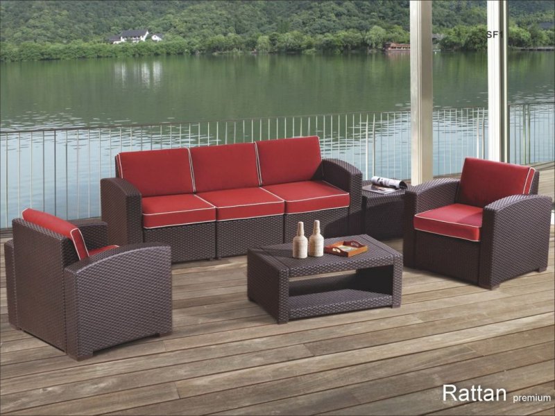 Лаунж комплект мебели Rattan Comfort 5