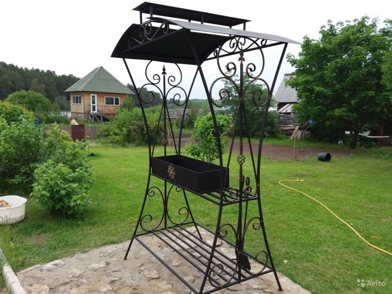 Взр2280 мангал с крышей Roof Grill