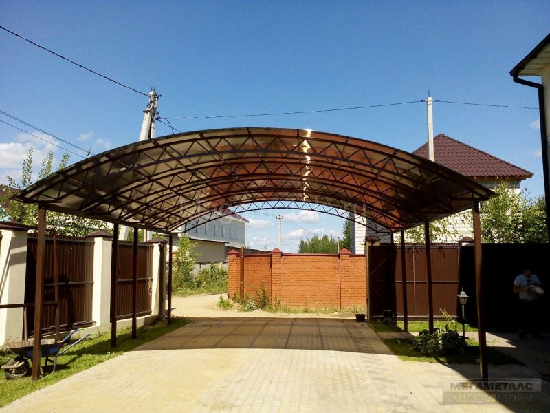 Пергола над патио