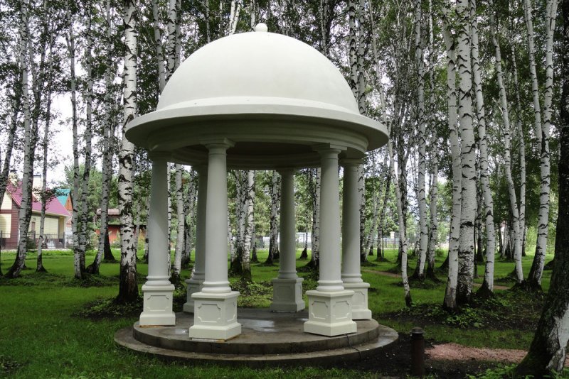 Ротонда из стеклофибробетона.