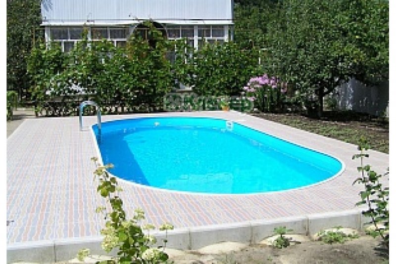 Бассейн Лагуна 4,0х2,0х1,25 м
