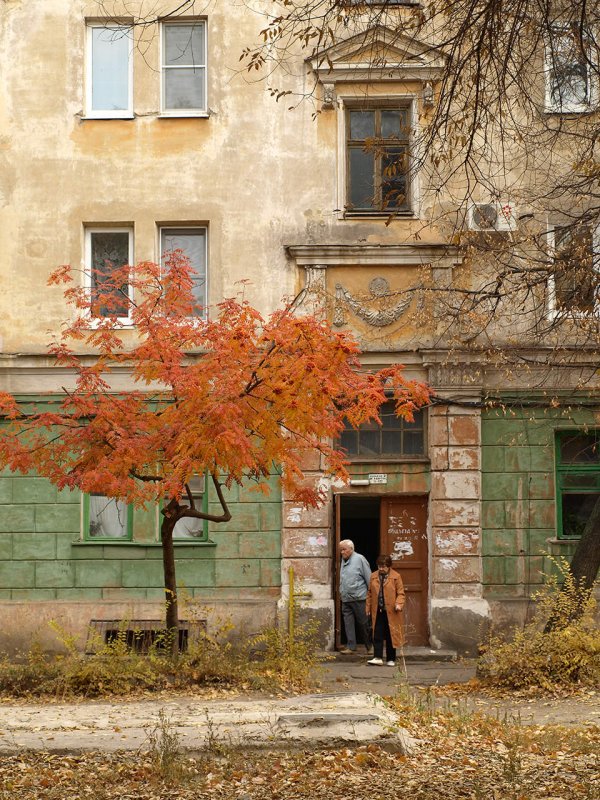 Осенний двор