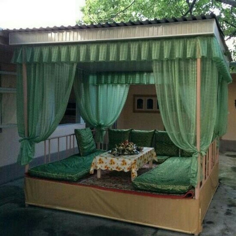 Пергола в китайском саду