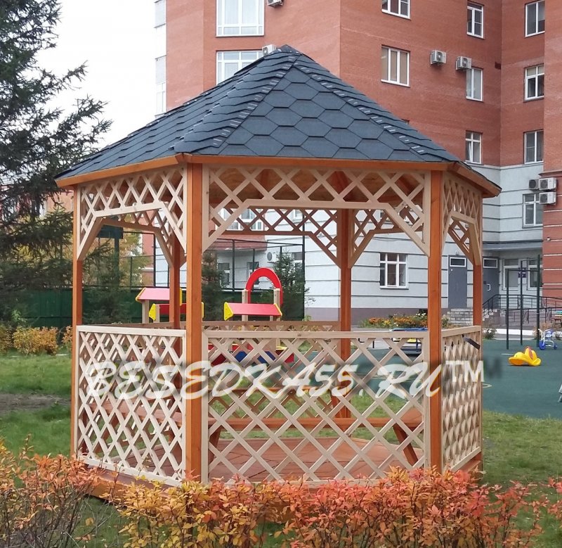 Беседки из дерева