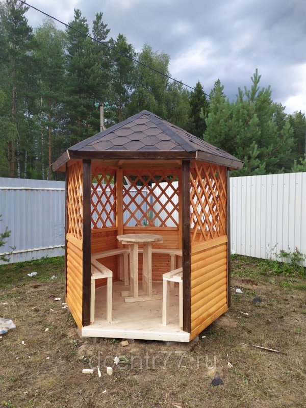 Деревянные беседки