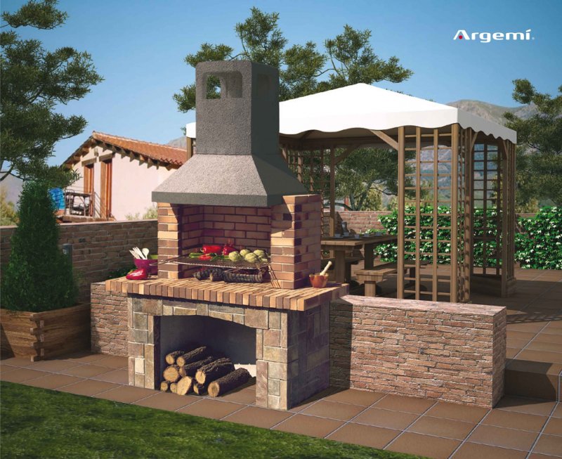 Печь barbecue barbecue "Садовая"
