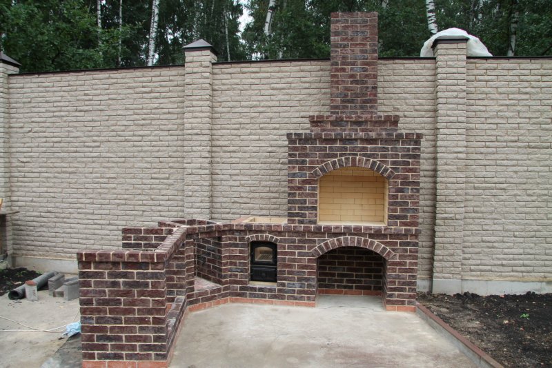 Уличный барбекю комплекс