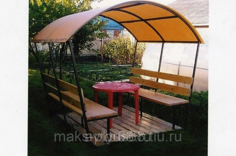 Беседка поликарбонат