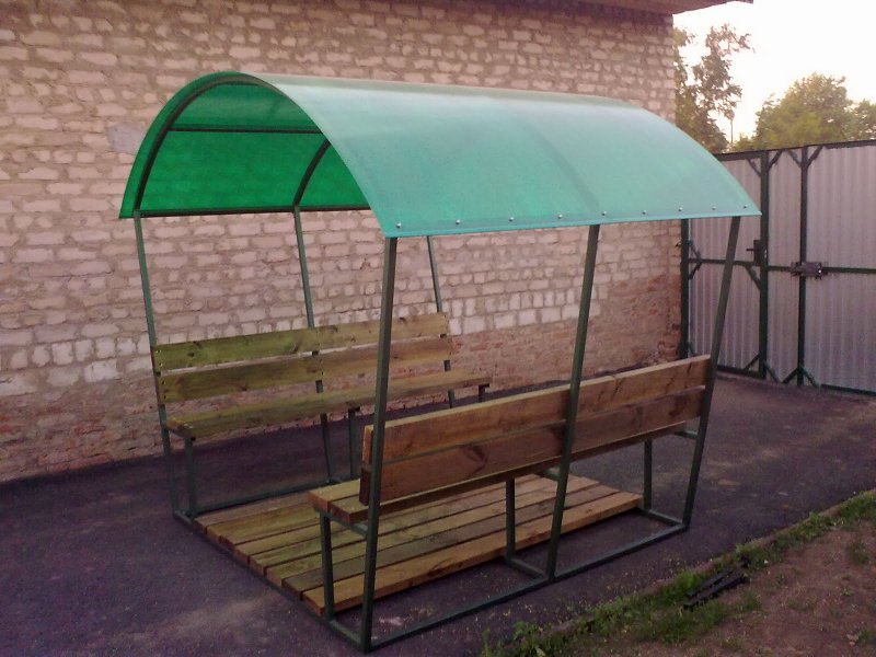 Беседка поликарбонат