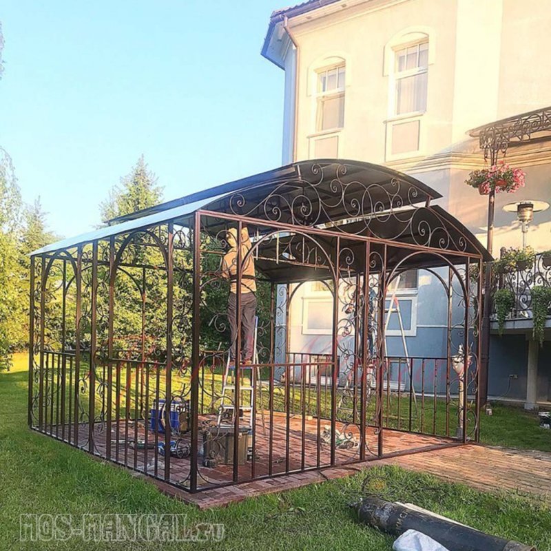 Беседки из металла