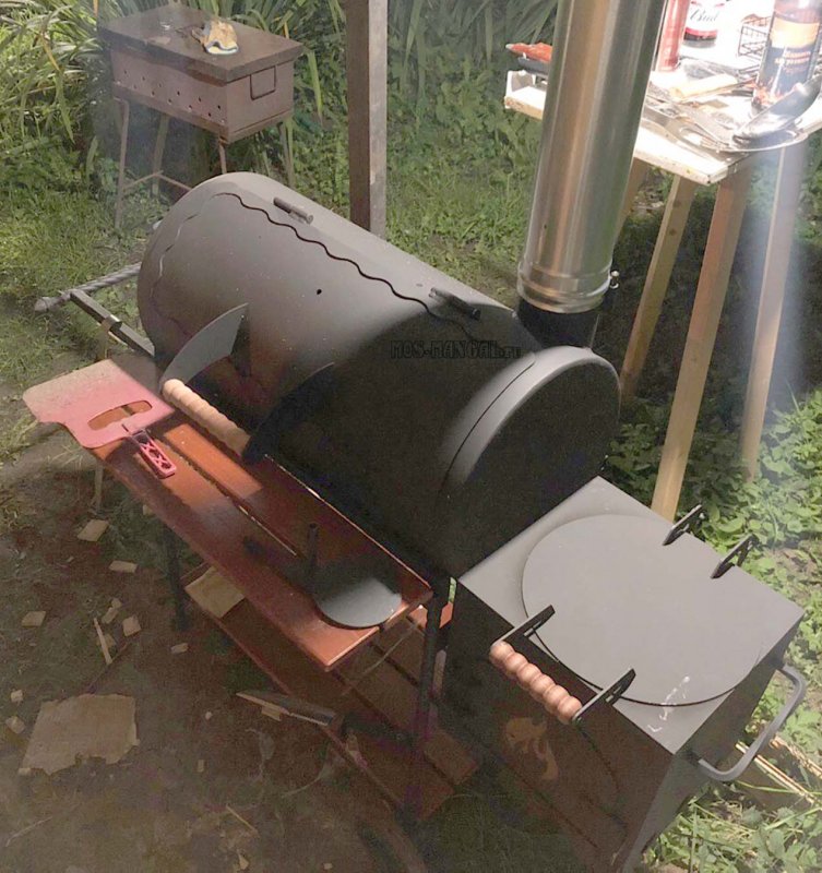 Смокер-гриль sm40