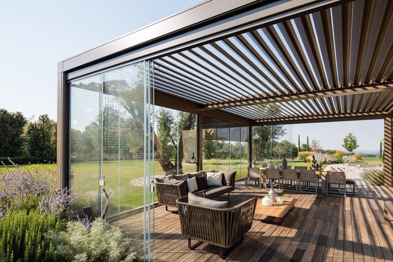 Pergola в500-18п bioclimatic