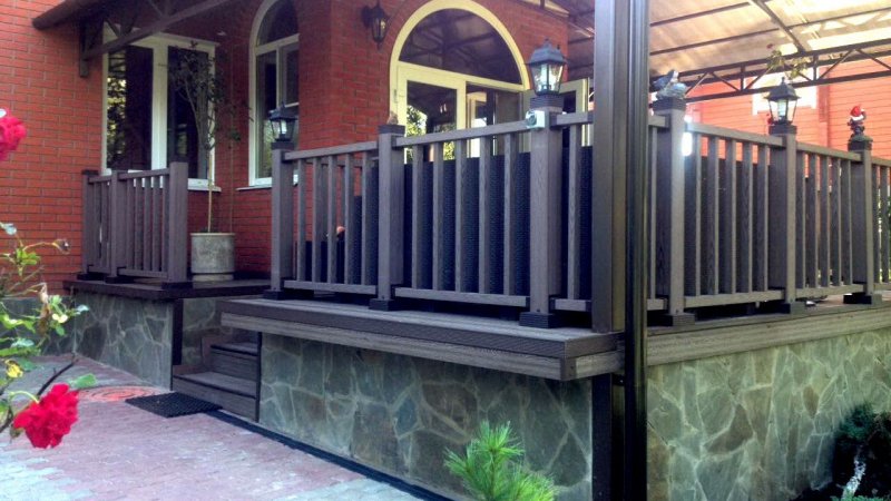 Ограждение Holzhof Woodstyle комплект