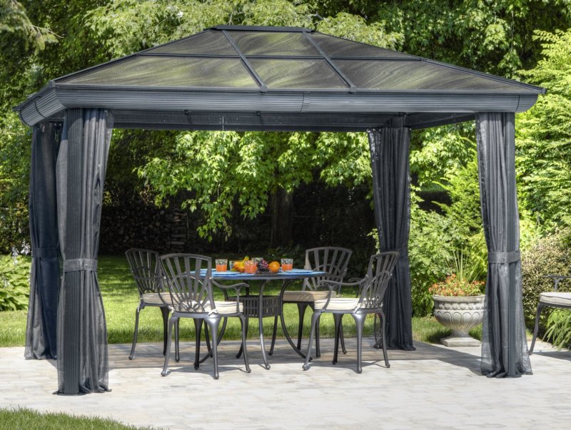 Gazebo асимметричная