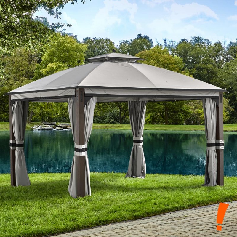 Gazebo асимметричная