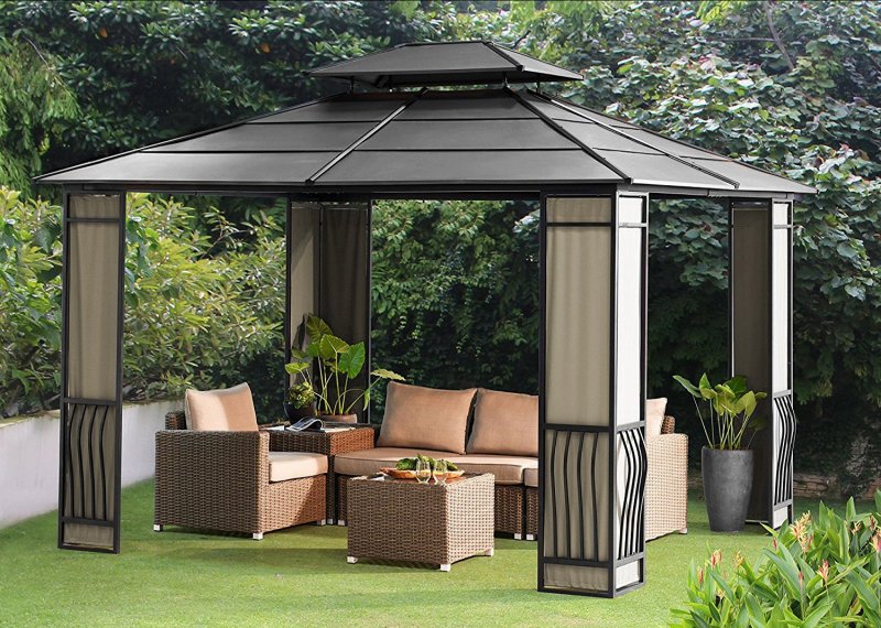 Беседка брусовая Gazebos
