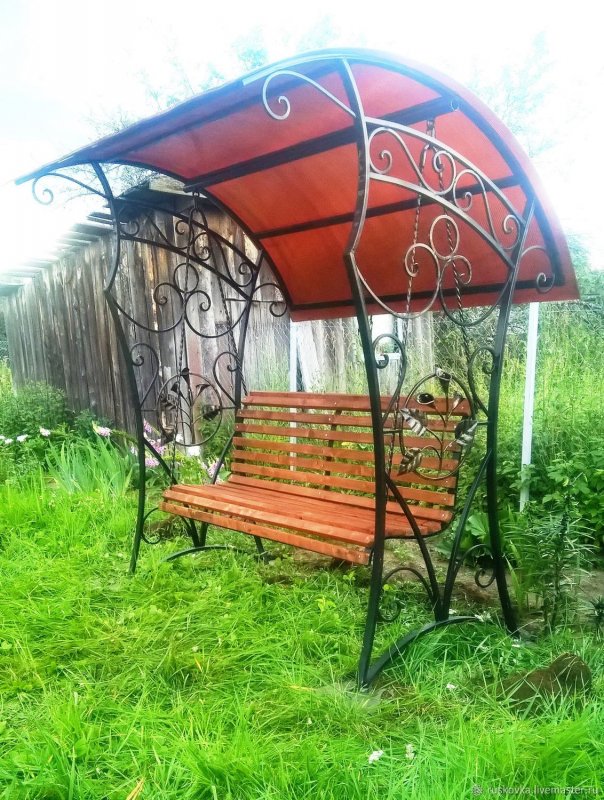 Кованые качели