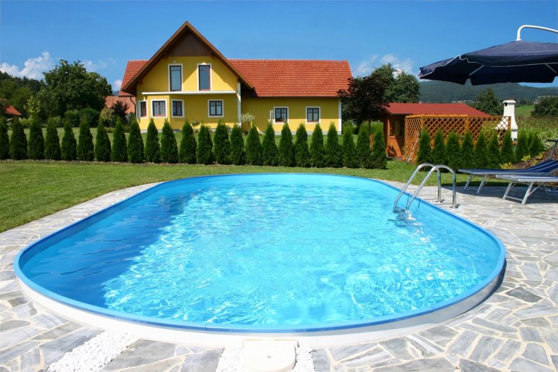 Бассейн Summer fun Exklusiv овальный