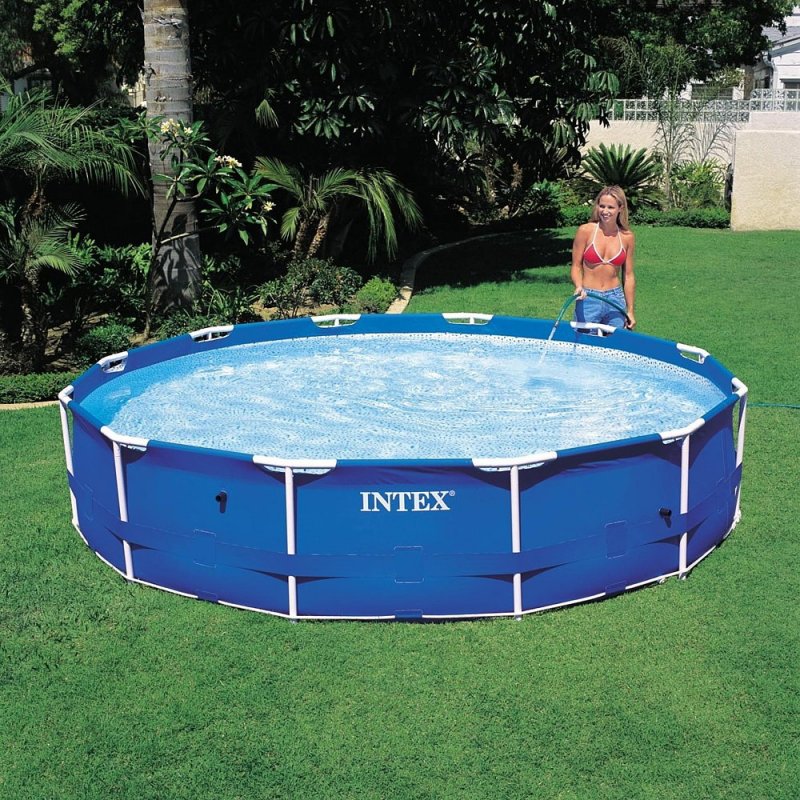 Бассейн Intex Metal frame 28212/56996