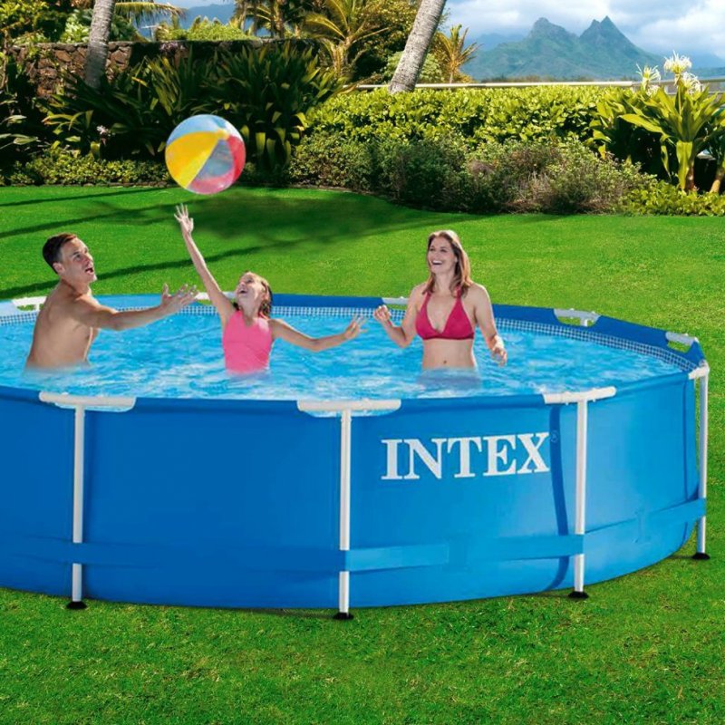 28710 Intex каркасный бассейн