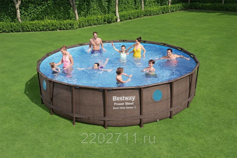 Каркасный бассейн Bestway круглый 549х122