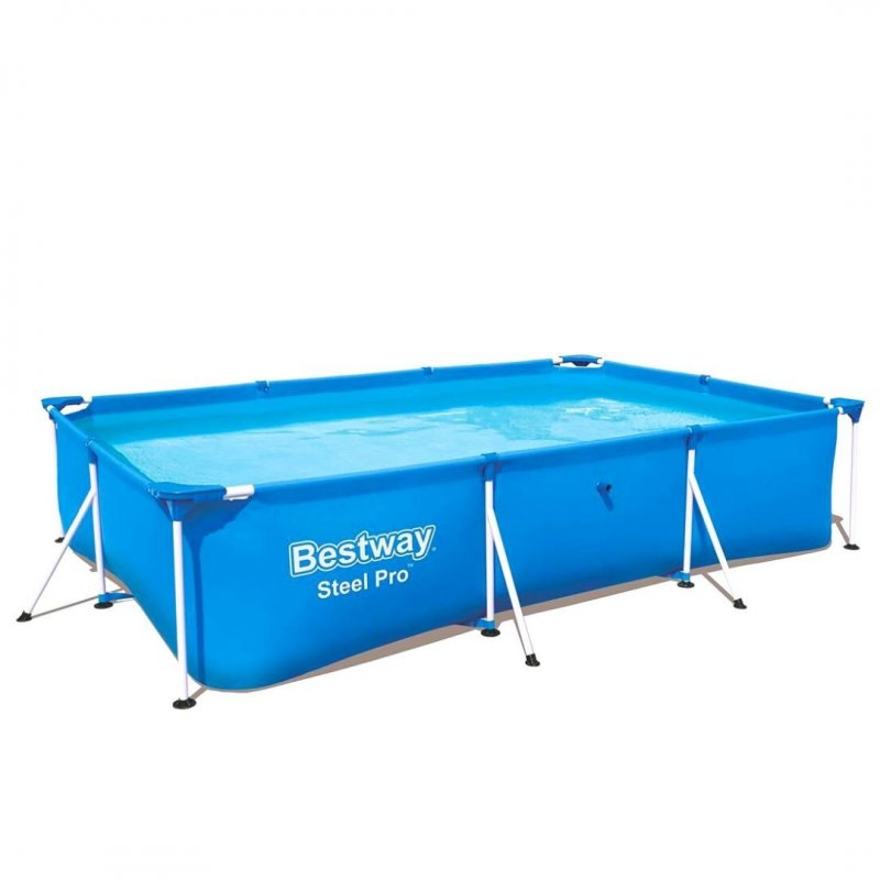 Бассейн каркасный Steel Pro, 300 х 201 х 66 см, фильтр-насос, 56411 Bestway