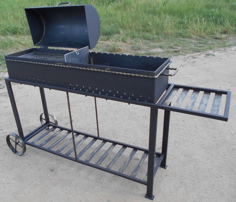 Мангал с крышей Grill area