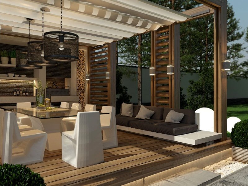 Roof Deck parapet