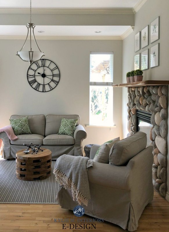 Цвет Edgecomb Gray HC 173 Benjamin Moore