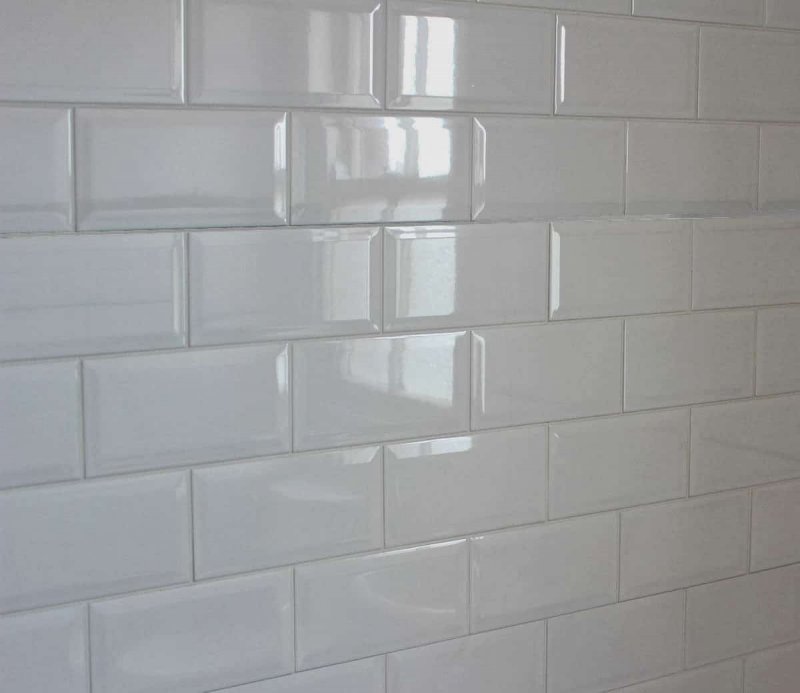 Vitra Metro Tiles белый глянцевый 10х20