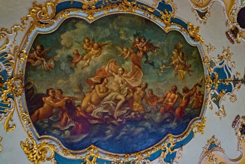 Фреска рококо