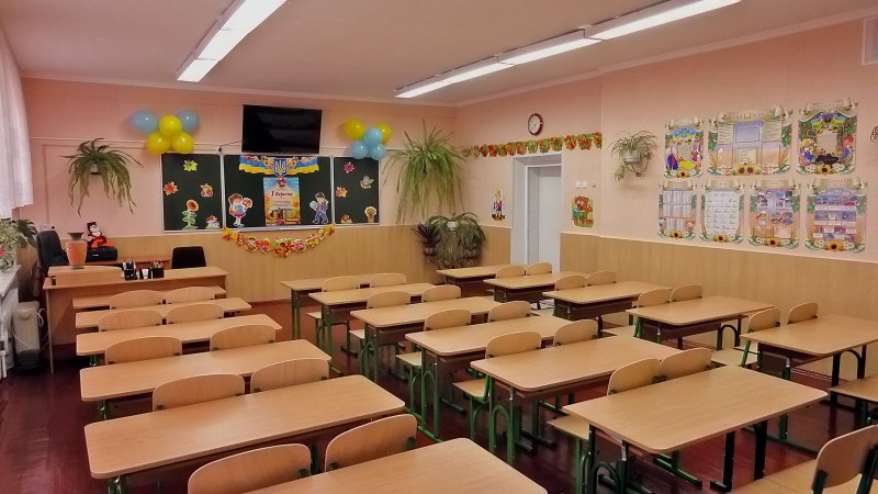Классный кабинет в начальной школе