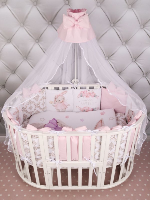 Комплект в кроватку AMAROBABY Lux лапочка
