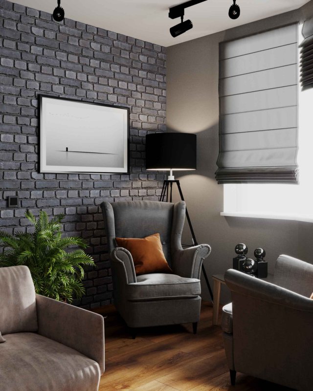 Grafite плитка под кирпич loftstyle
