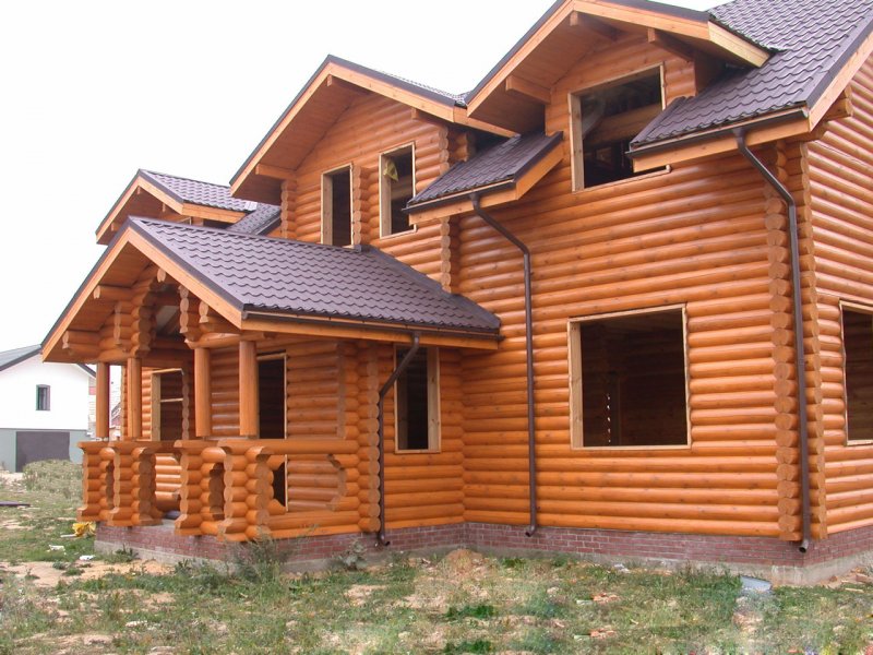 Ангарская сосна сруб