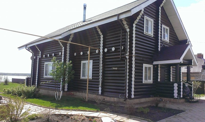Тиккурила 5064 оцилиндрованного бревна
