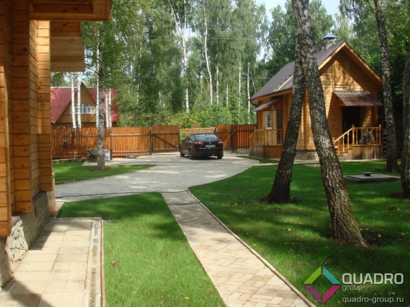 Ландшафт участка 10 соток