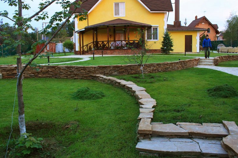 Благоустройство участка 6 соток с домом