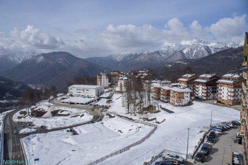 Шале в горах роза Хутор