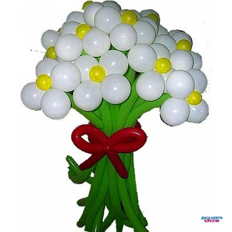 Хризантемы из шаров